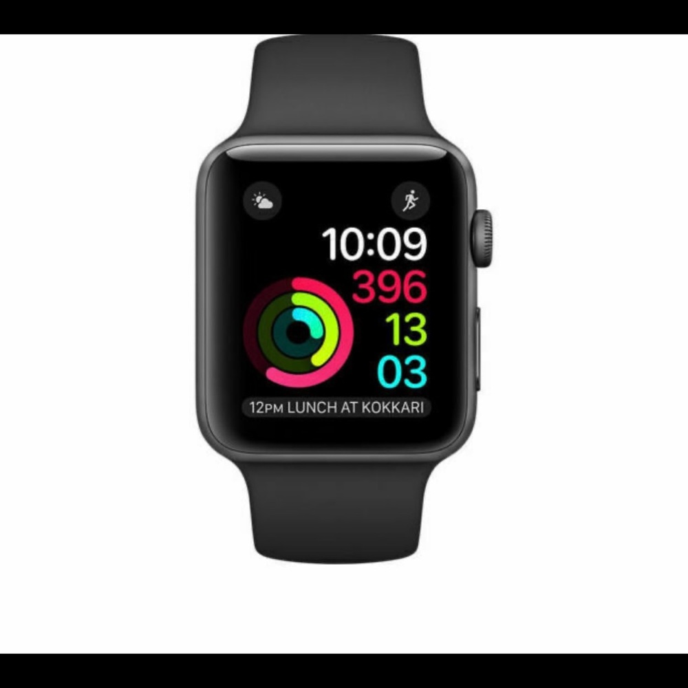 Apple Watch Series 2 38 mm black